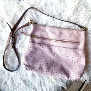 Fossil fiona leather crossbody